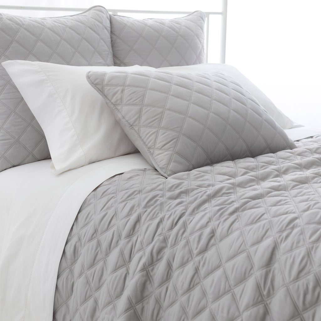 Piqué Quilted Silken - Gris image 0