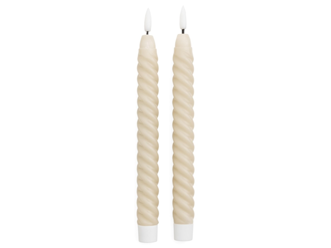 Chandelles torsadées - Crème image 0
