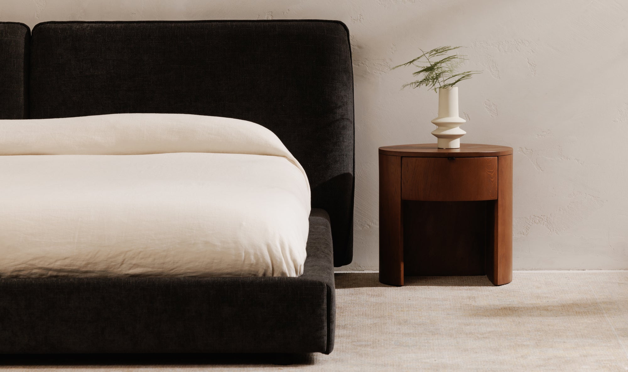 Théo 1 tiroir - Brun image 1