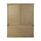 Large Cabinet - Honey Brown Oak Veneer