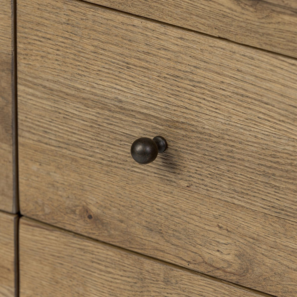 Large Cabinet - Honey Brown Oak Veneer