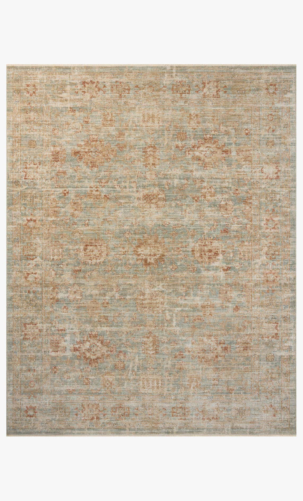 Heritage - Aqua/Terracotta image 0