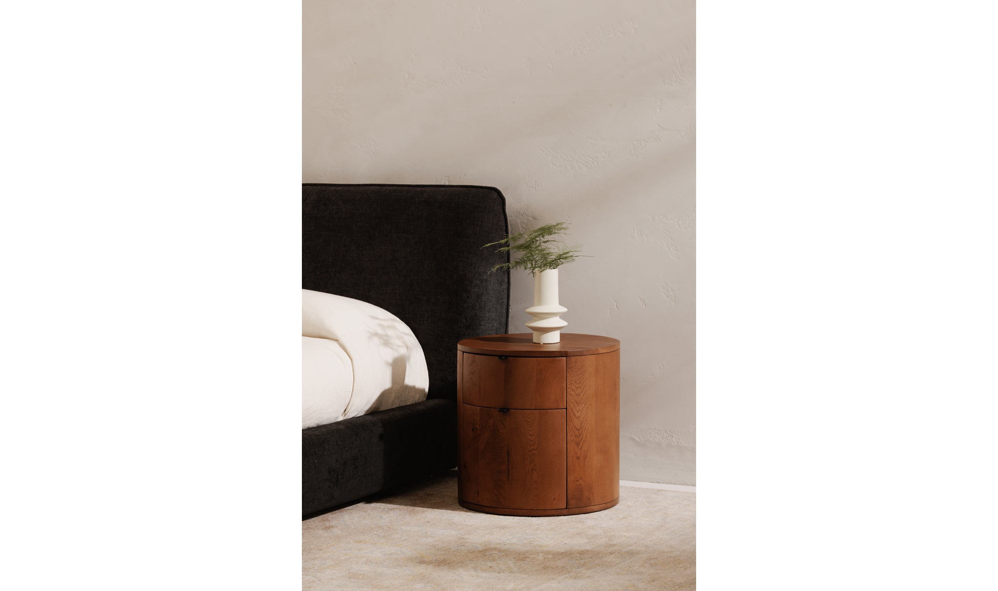 Théo 2 tiroirs - Brun image 2