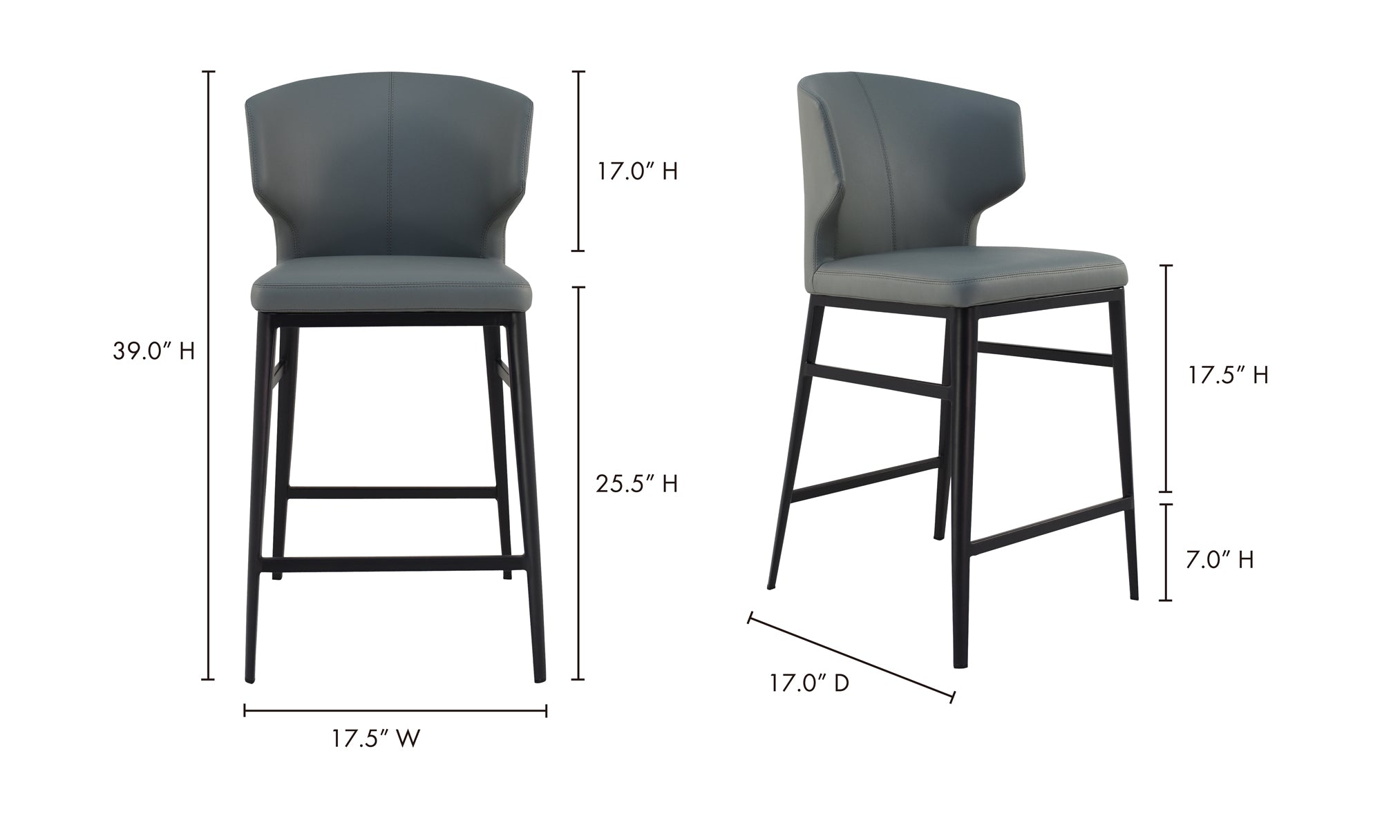 Delaney - Comptoir - Gris image 3