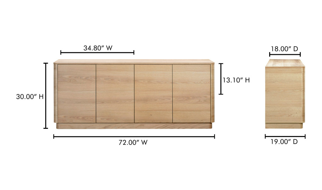 Round off - 4 portes - Naturel image 10