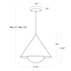 Hilton- noir et laiton image 5