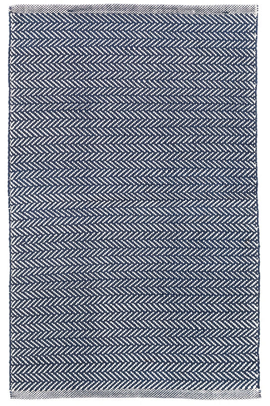 Herringbone Navy image 0