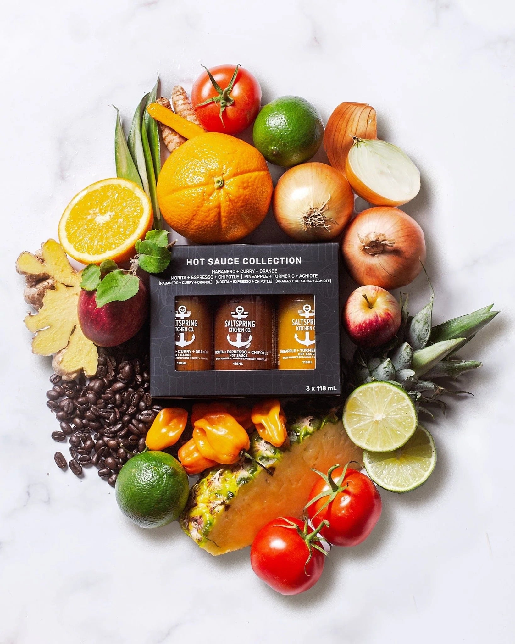 Coffret - Sauces piquantes