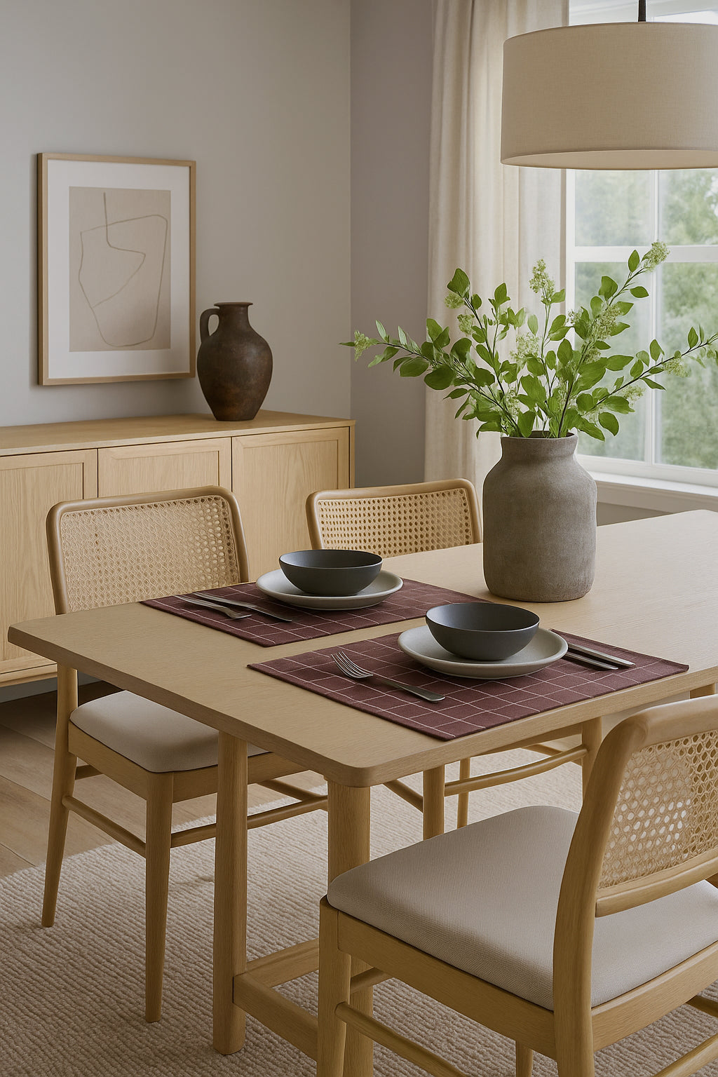 Napperons - Aurore ens. de 4