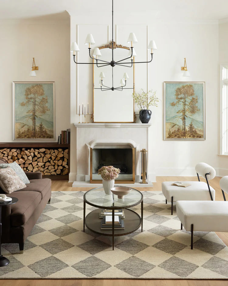 Francis - Beige/charcoal image 1