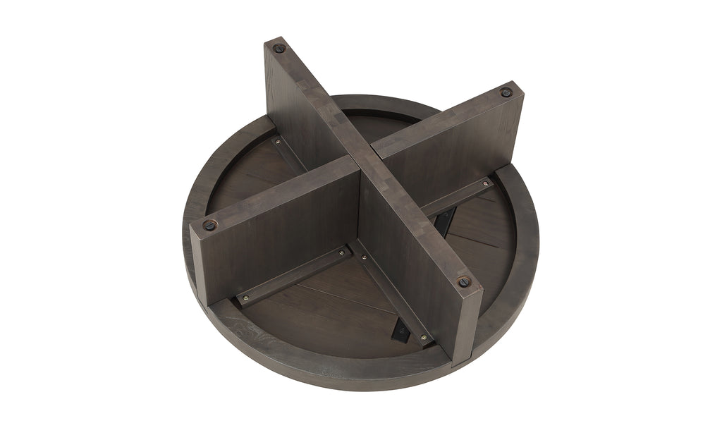 Folke - Rond - Brun foncé image 7