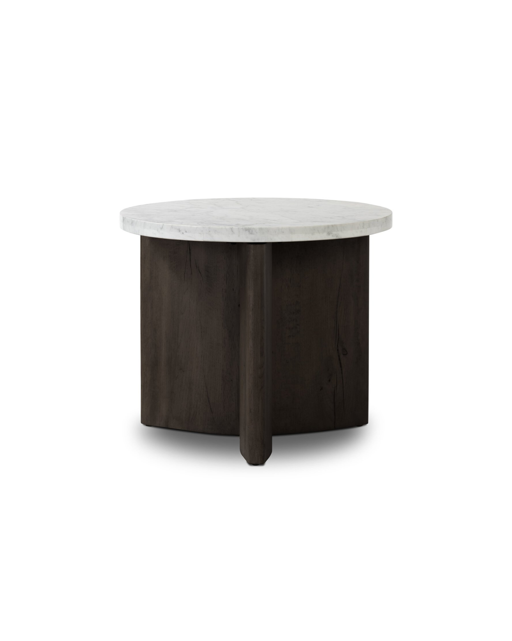 Toli - Marbre blanc/Noir fumé