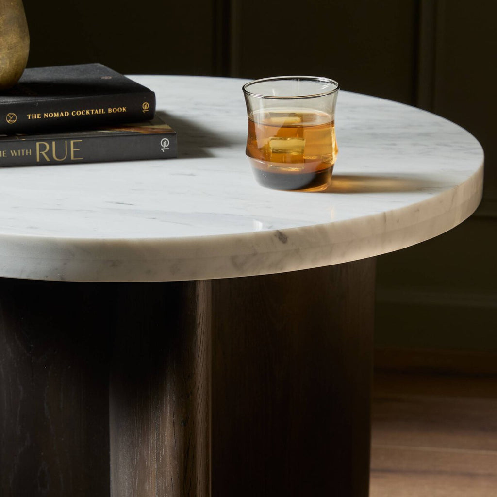 Toli - Marbre blanc & noir fumé image 2