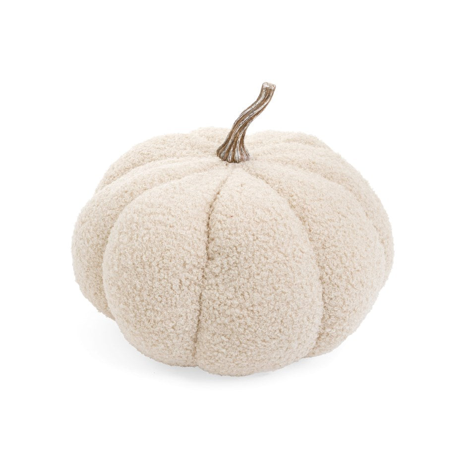 Citrouille en tissu bouclé image 0