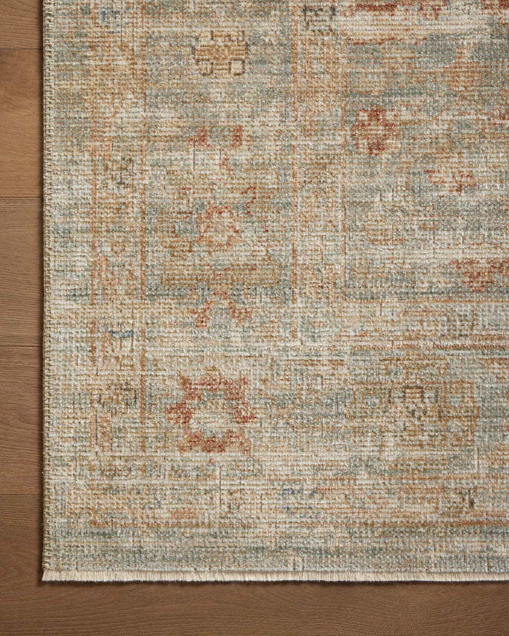 Heritage - Aqua/Terracotta image 2