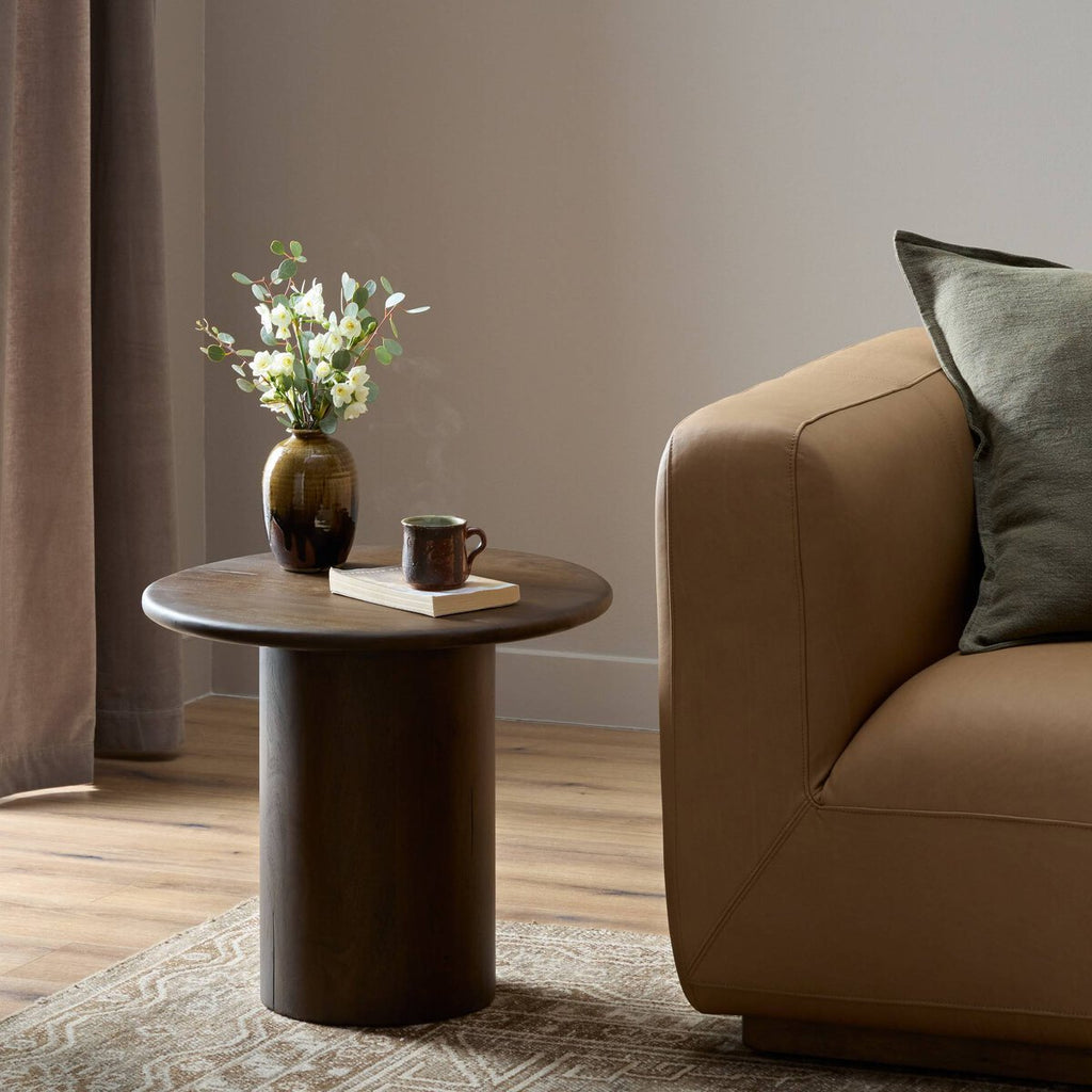 Stuart End Table - Aged Belgium Bleach image 3