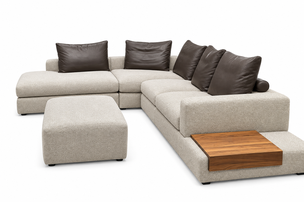 Lounge et ottoman - Démo