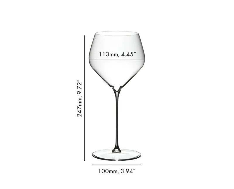 Veloce Chardonnay - Ensemble de 2 verres